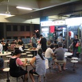 Wide view of the clay pot rice place.