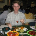 Jim and I went out for dinner in Little India.