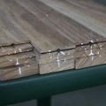 First, each piece of walnut needs to be sliced up into strips (keeping the grain matching!)