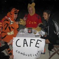 Cafe Combustique first guests
