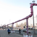 Pipes above ground
