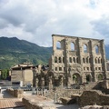 Roman theater in Aosta