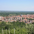 View of Gattinara from the hills