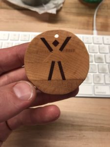 2019 wood necklace