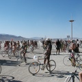 Critical Tits bikeride.  It's a spoof of the "Critical Mass" bikerides around the country where bicyclists take over t