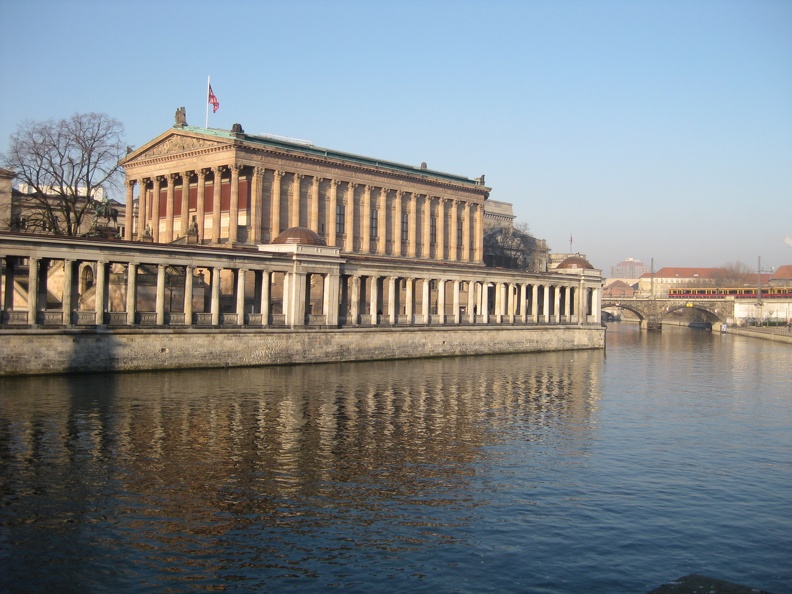 Museum Island buildings, looking across the river.