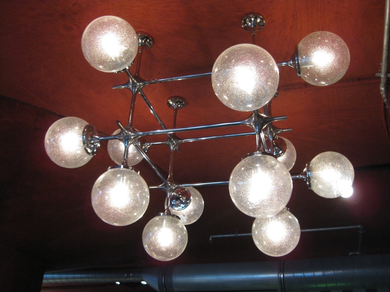 Cool 1950s ceiling lamp