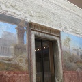 Murals on the wall of the Neues museum