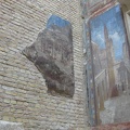 This shows how the murals were damaged during the war