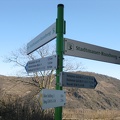 Nice signs are available for hikers (in better weather)